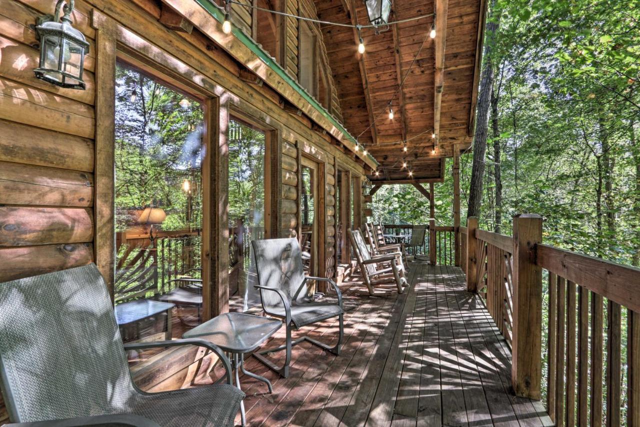 Cabin With Hot Tub And Deck, 3 Mi To Pigeon Forge Sevierville Buitenkant foto